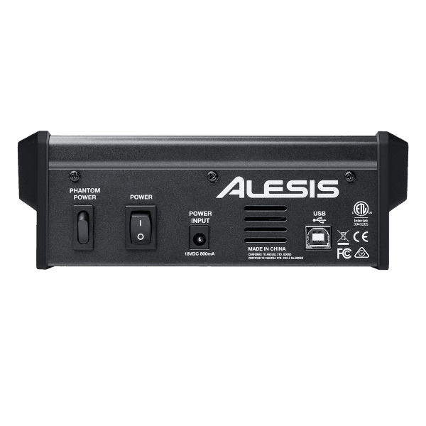 ALESIS MULTIMIX 4-CHANNEL MIXER WITH USB FX