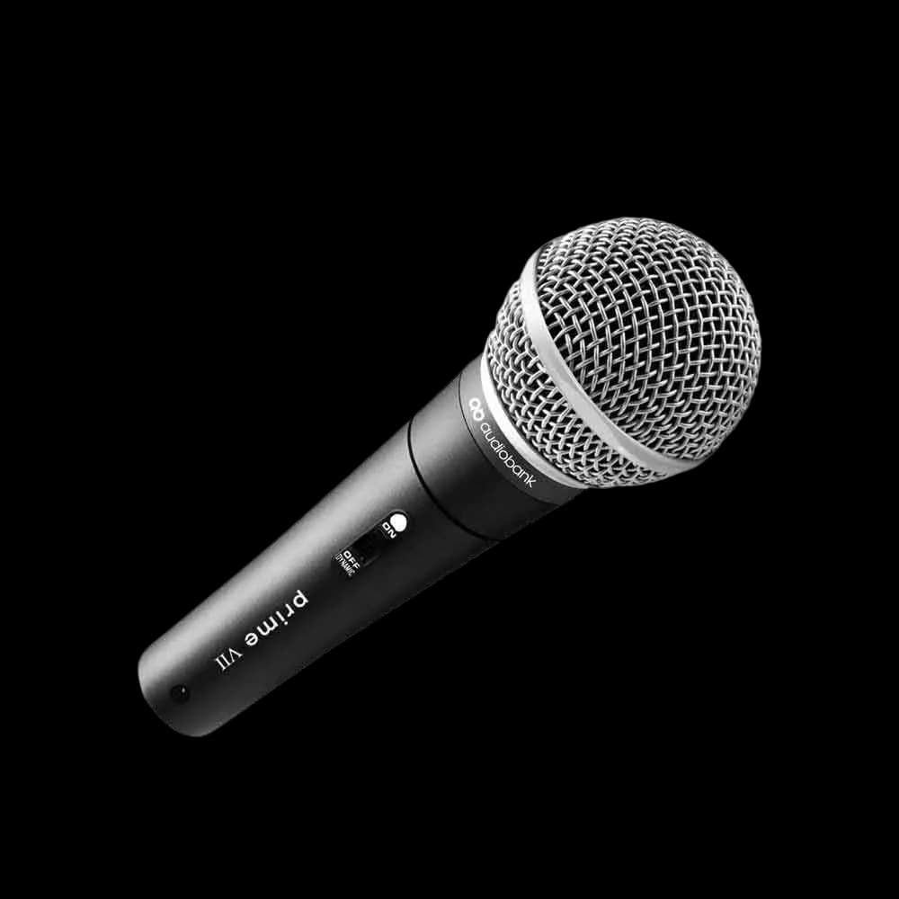 Audiobank Prime VII Karaoke Wired Dynamic Microphone