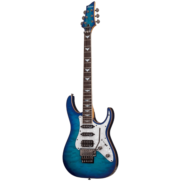 SCHECTER BANSHEE 6 FR EXTREME OBB OCEAN BLUE BURST GITAR ELEKTRIK