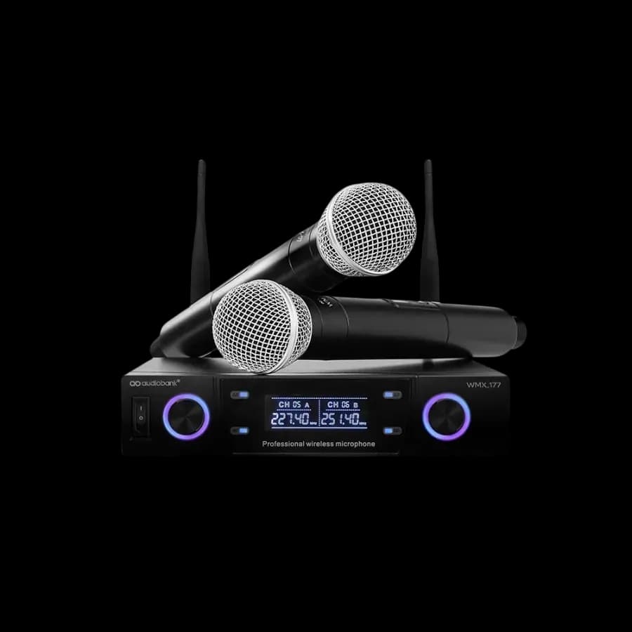 Audiobank WMX 177 Karaoke Wireless Microphone