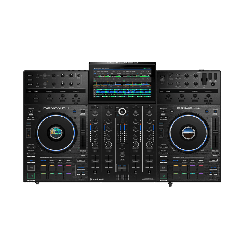 DENON DJ PRIME 4+ PROFESSIONAL STANDALONE DJ CONTROLLER