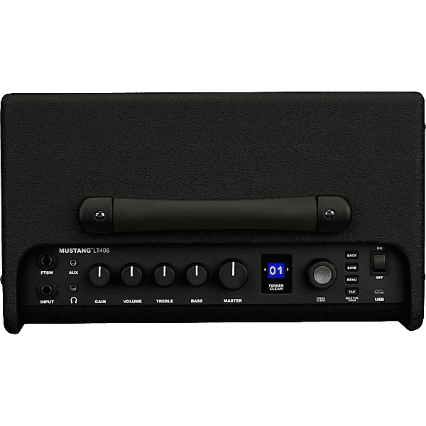 Fender Mustang LT40S 40W 2x4 Guitar Combo Amp Level 1 Black