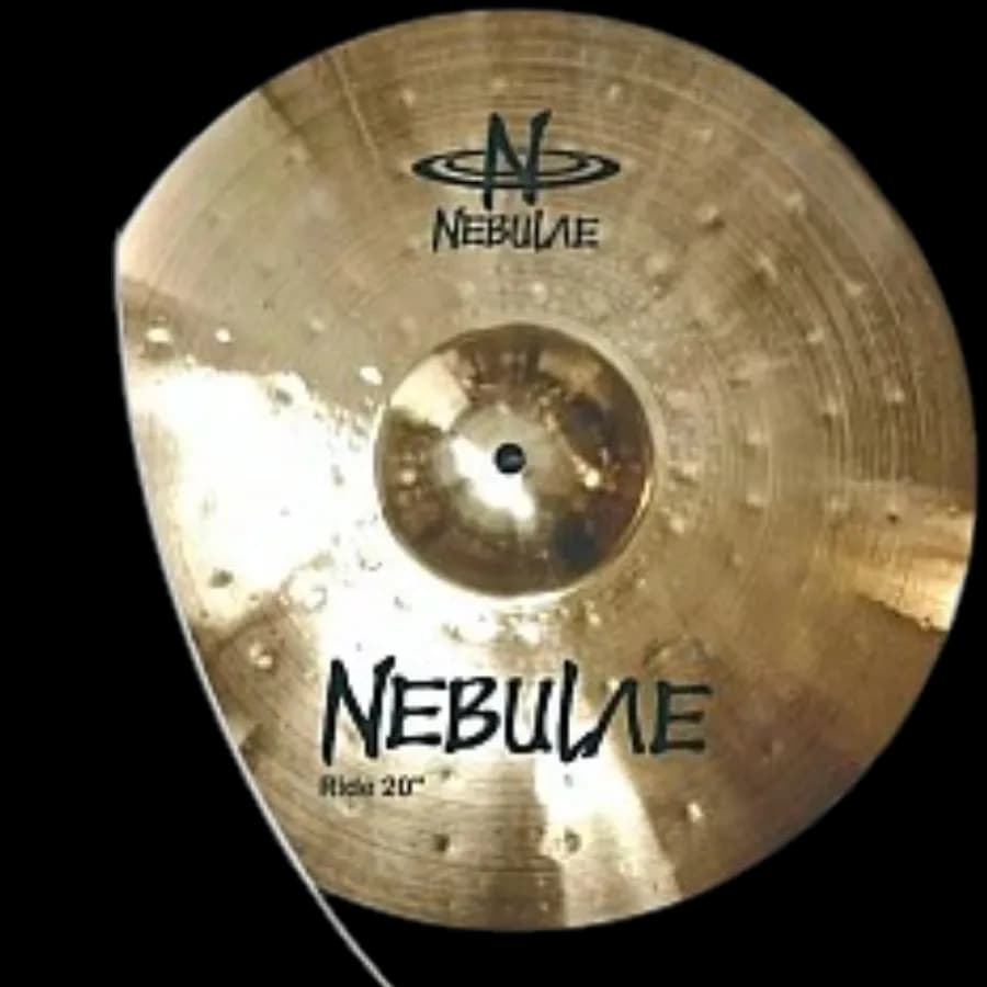 Nebulae NCS001 Cymbal Set Brass Hi Hat 14", Crash 16", Ride 20" with Softcase