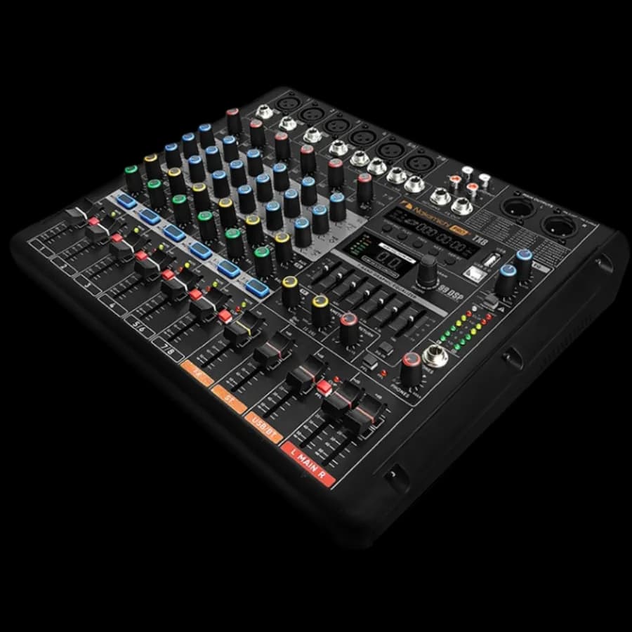 Nakamichi TX8 Professional 8 Channel Audio Mixer