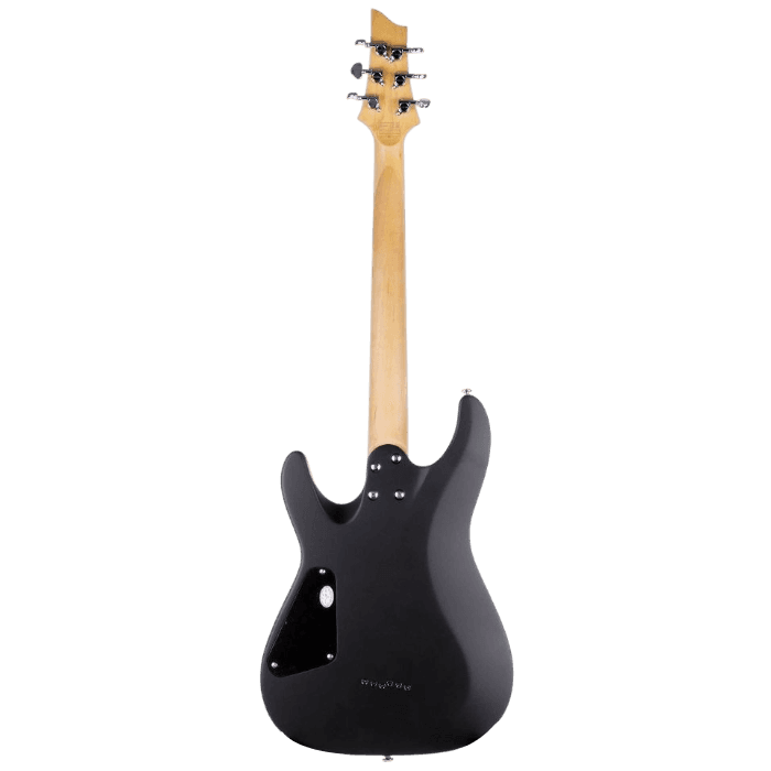 SCHECTER C6 DELUXE SBK SATIN BLACK GITAR ELEKTRIK