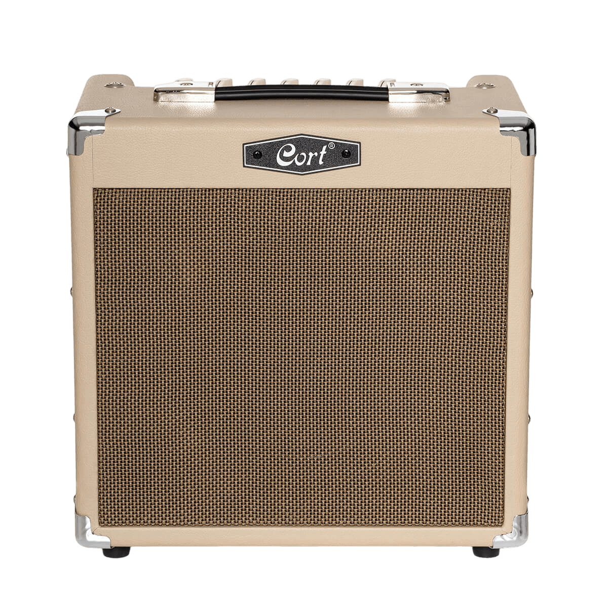CORT CM15R WHITE 15-WATT GUITAR AMPLIFIER